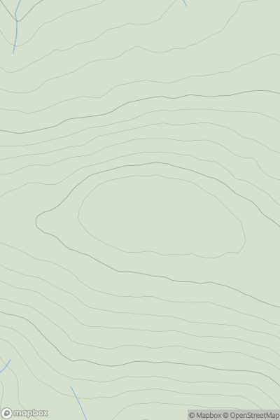 Thumbnail image for Horseshoe Hill [North Pennines] showing contour plot for surrounding peak